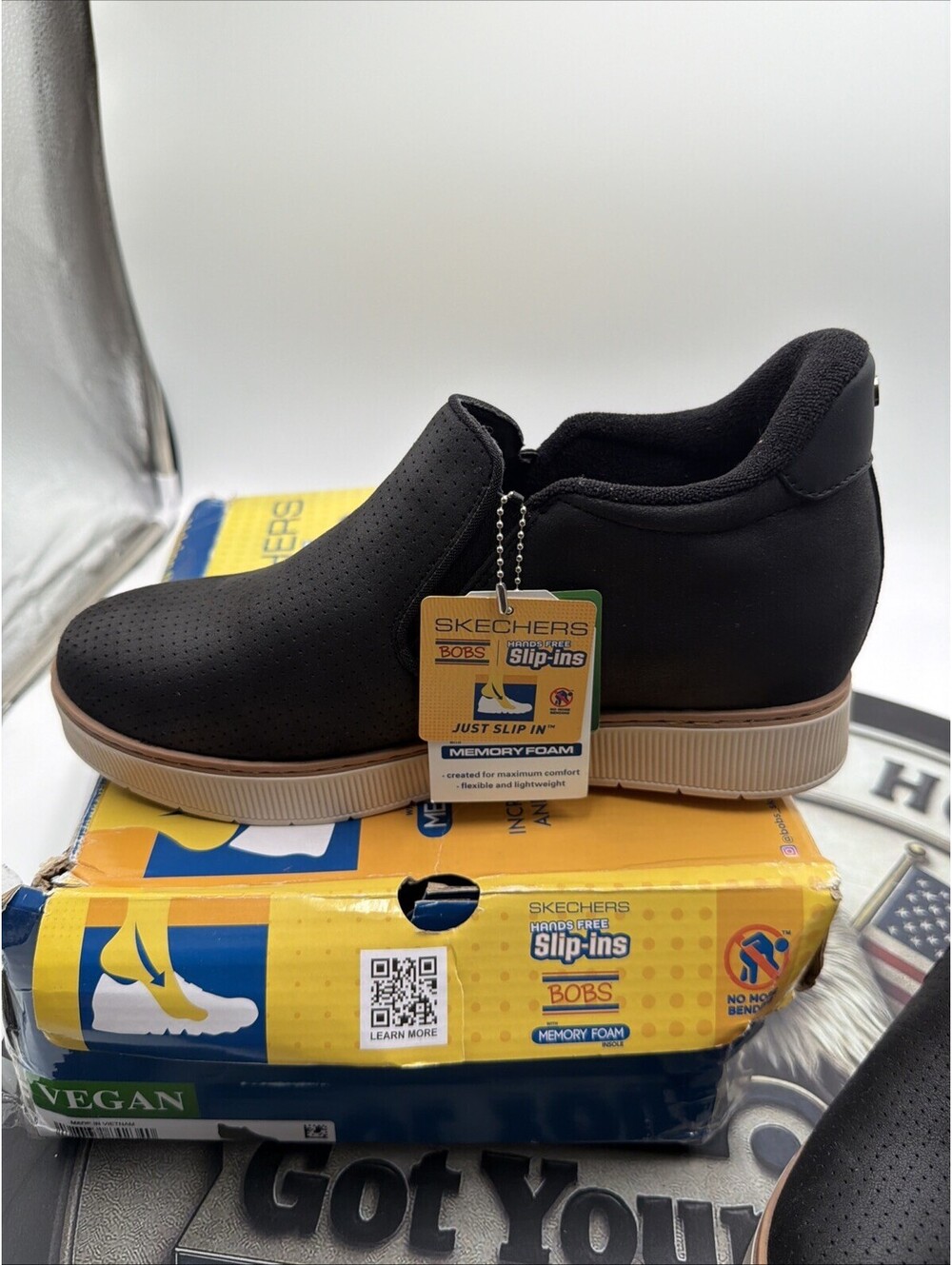 Skechers Women's Hands Free Slip-ins: Hush Ups Size 9.5 - Picture 4 of 9